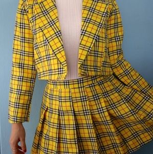 Cher Horowitz As if Blazer and Pleated Skirt